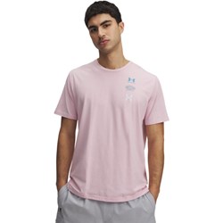 T-shirt męski Under Armour w sportowym stylu z krótkim rękawem  - zdjęcie produktu