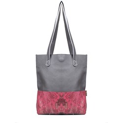 Shopper bag Slontorbalski elegancka z nadrukiem duża bez dodatków  - zdjęcie produktu