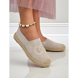 Royalfashion.pl espadryle damskie z tkaniny na płaskiej podeszwie  - zdjęcie produktu