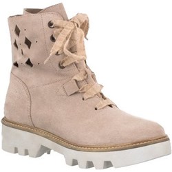 Botki Maciejka skórzane na zamek  - zdjęcie produktu