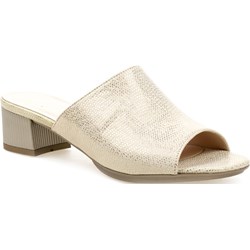 Klapki damskie Sala na obcasie gładkie  - zdjęcie produktu