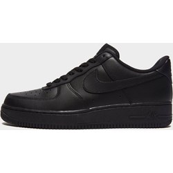 Buty sportowe damskie Nike air force czarne sznurowane  - zdjęcie produktu