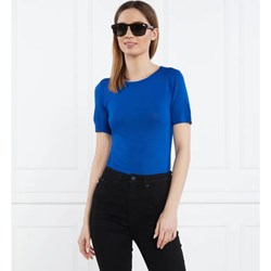 Bluzka damska Calvin Klein z jedwabiu  - zdjęcie produktu