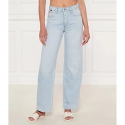 Jeansy damskie BOSS HUGO bawełniane casualowe  - zdjęcie produktu