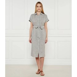 Sukienka Tommy Hilfiger z lnu  - zdjęcie produktu