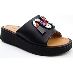 Klapki damskie Vinceza casual bez zapięcia ze skóry  - zdjęcie produktu