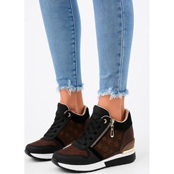 Buty sportowe damskie Pantofelek24 sneakersy na koturnie  - zdjęcie produktu