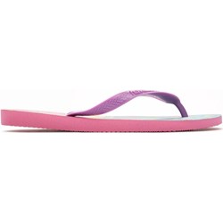 Havaianas klapki damskie różowe na płaskiej podeszwie casualowe  - zdjęcie produktu