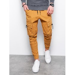 Spodnie męskie pomarańczowe Ombre casual  - zdjęcie produktu