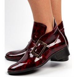 Botki Suzana płaskie casual z zamkiem  - zdjęcie produktu