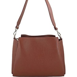 Listonoszka Barberini`s średnia na ramię ze skóry  - zdjęcie produktu