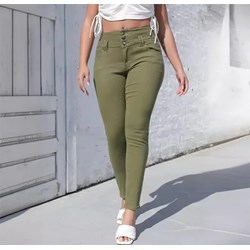 Jeansy damskie Intimica zielone casual  - zdjęcie produktu