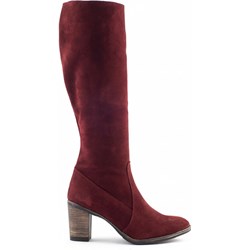 Kozaki damskie Buty Olivier na obcasie na zimę  - zdjęcie produktu