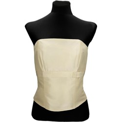 Bluzka damska beżowa Fokus  - zdjęcie produktu