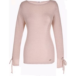 Fokus bluzka damska z długim rękawem bez wzorów  - zdjęcie produktu