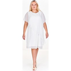 Sukienka Fokus z okrągłym dekoltem wyszczuplająca  - zdjęcie produktu