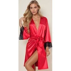 Szlafrok damski DKAREN koronkowy  - zdjęcie produktu