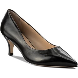Czółenka SOLO FEMME skórzane bez zapięcia eleganckie w noskiem w szpic  - zdjęcie produktu