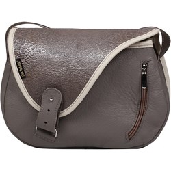 Słoń Torbalski listonoszka elegancka ze skóry brązowa  - zdjęcie produktu