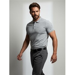 T-shirt męski Sinsay z nadrukami casualowy  - zdjęcie produktu