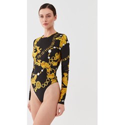 Bluzka damska wielokolorowa Versace Jeans z długim rękawem z okrągłym dekoltem  - zdjęcie produktu