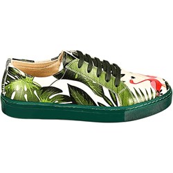 Trampki damskie Streetfly zielone w kwiaty  - zdjęcie produktu