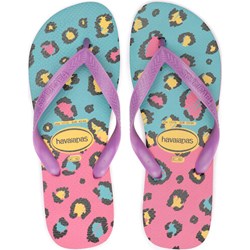 Havaianas klapki damskie różowe na płaskiej podeszwie casualowe  - zdjęcie produktu