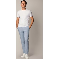 Spodnie męskie niebieskie Lancerto z tkaniny casualowe  - zdjęcie produktu