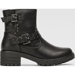 Buty zimowe dziecięce DeeZee na zimę czarne na zamek kozaki  - zdjęcie produktu