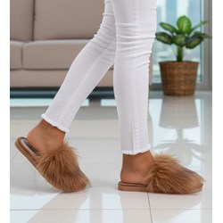 Pantofelek24 kapcie damskie casual białe  - zdjęcie produktu