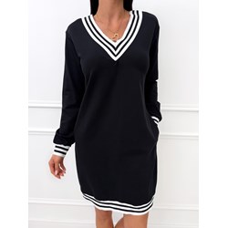 Modnakiecka.pl sukienka z długimi rękawami bawełniana  - zdjęcie produktu