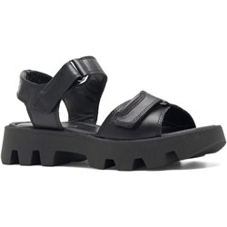 Sandały damskie Lasocki czarne casual  - zdjęcie produktu