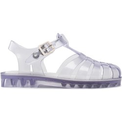 Melissa sandały dziecięce białe z gumy z klamrą  - zdjęcie produktu
