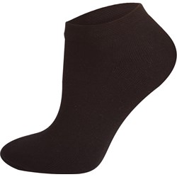 Skarpetki damskie Geeone czarne bez wzorów  - zdjęcie produktu