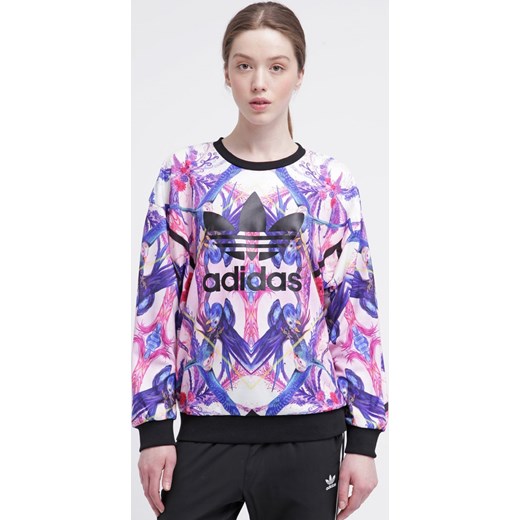 adidas Originals Bluza multicolor zalando fioletowy
