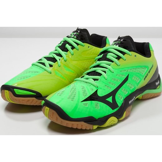 mizuno wave mirage neon green