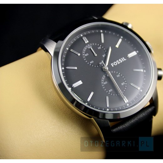 Fossil Fs4866 Townsman Zegarek Męski Otozegarki Szary Elegancki W