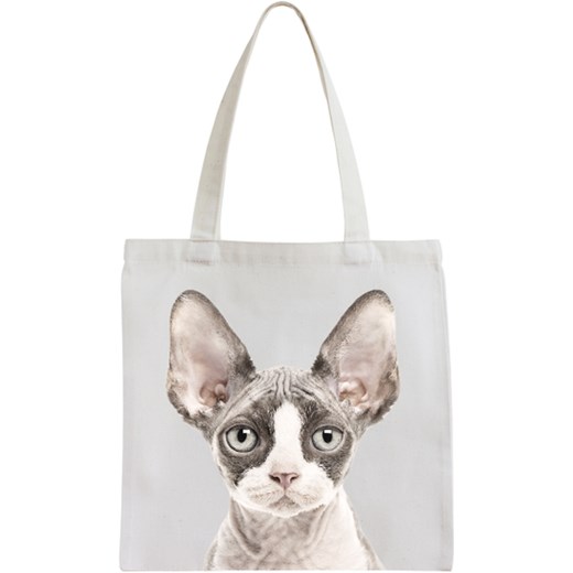 Dekoracyjna Torba Na Zakupy Devon Rex Dawandapl Szary Dawanda W Domodi