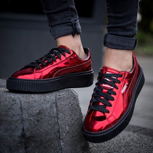 puma basket czerwone puma basket czerwone