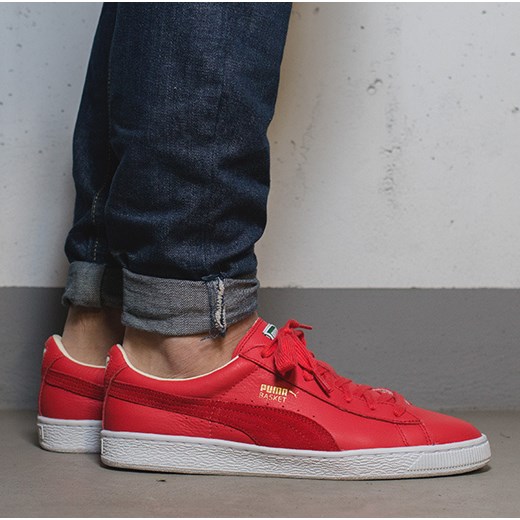 puma basket czerwone puma basket czerwone