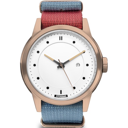 Zegarek Hypergrand Maverick Rose Gold White Malibu Niebieski Zegarek Hypergrand Maverick Rose Gold White Malibu Zegarki Bialy Okazyjna Cena Time More