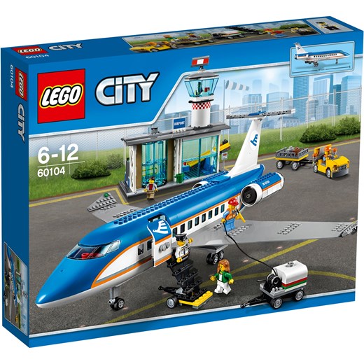 Klocki Lego City Lotniskowy Terminal Pasażerski 60104 Oficjalny