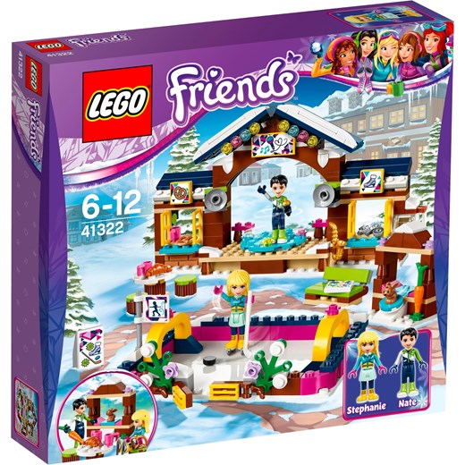 Klocki Lego Friends Lodowisko W Zimowym Kurorcie 41322 Fioletowy