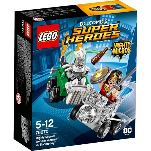 Klocki Lego Super Heroes Mighty Micros Wonder Woman Kontra Doomsday 76070 Oficjalny Sklep Allegro