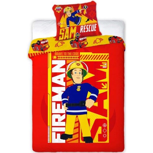 Pościel Dziecięca Faro Strażak Sam 004 160 X 200 Cm Oficjalny Sklep