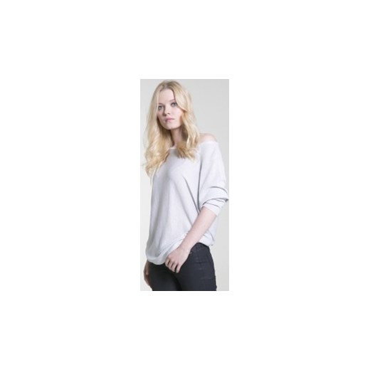 Big Star Sweter Damski Z Połyskiem Ruth 950 bialy SMA Big Star Sweter Damski Z Połyskiem Ruth 950 bialy SMA