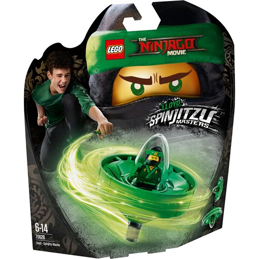 Klocki Lego Ninjago Movie Lloyd Mistrz Spinjitzu 70628 Zielony Oficjalny Sklep Allegro