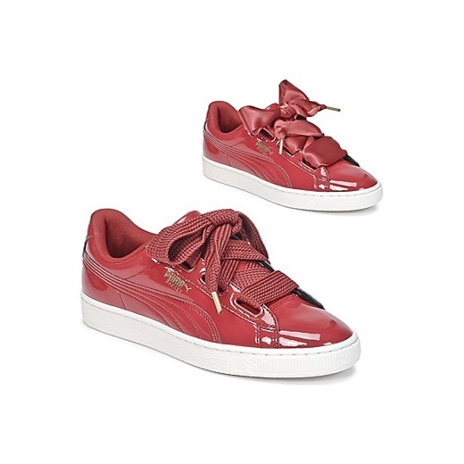 puma basket heart czerwone puma basket heart czerwone