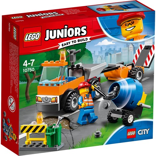 Klocki Lego Juniors Samochód Robót Drogowych 10750 Oficjalny Sklep Allegro