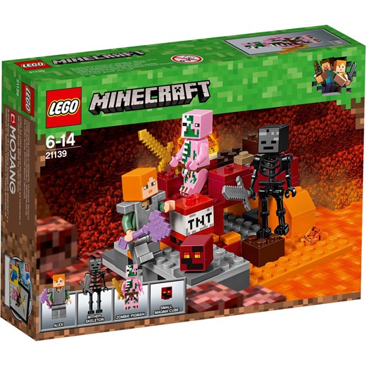Klocki Lego Minecraft Walka W Netherze 21139 Oficjalny Sklep Allegro Klocki Lego Minecraft Walka W Netherze 21139 Oficjalny Sklep Allegro
